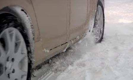 Snow Traction test
